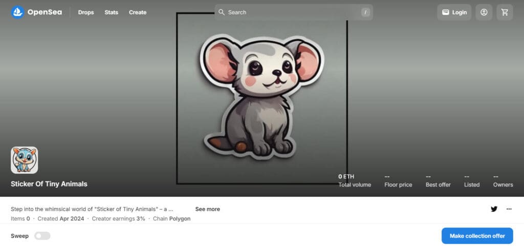 12 Best Upcoming NFT Projects to Invest in 2024 10 Sticker of Tiny Animals Upcoming NFT Projects to Invest