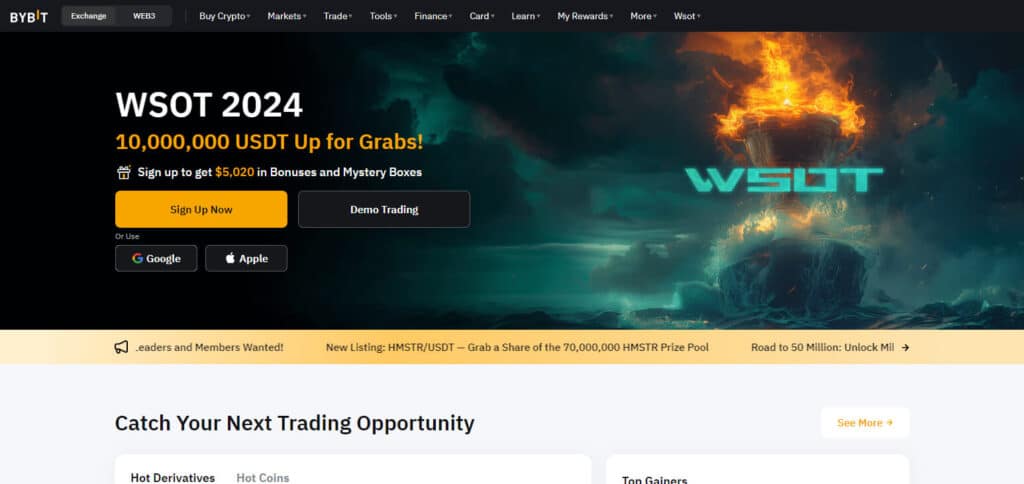 Bybit Crypto Exchanges in United Arab Emirates