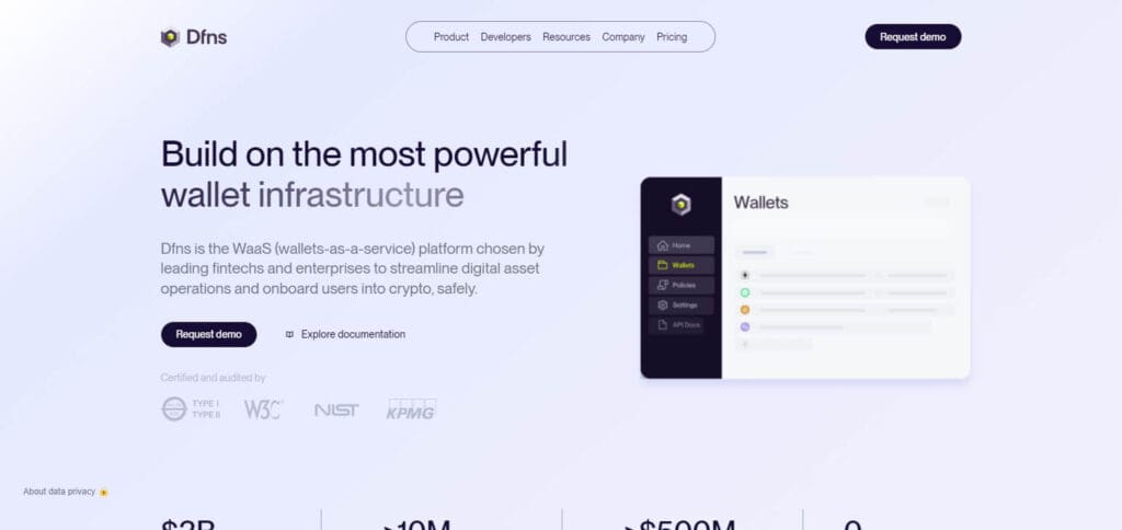 10 Best Smart Contract Wallets for Secure and Efficient Transactions 5 Dfns Smart Contract Wallets