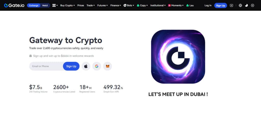 Gate.io Crypto Exchanges in Asia