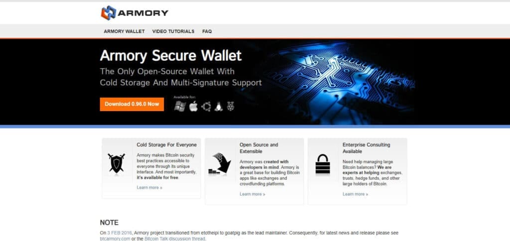 10 Best Crypto Wallet With Lowest Fees 6 Armory Wallet Crypto Wallet With Lowest Fees