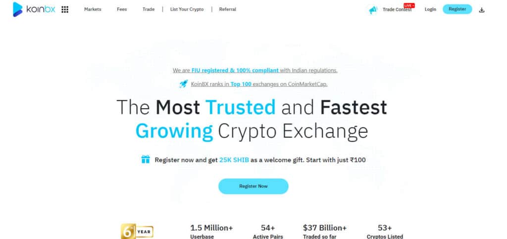 KoinBX Crypto Exchanges in Asia