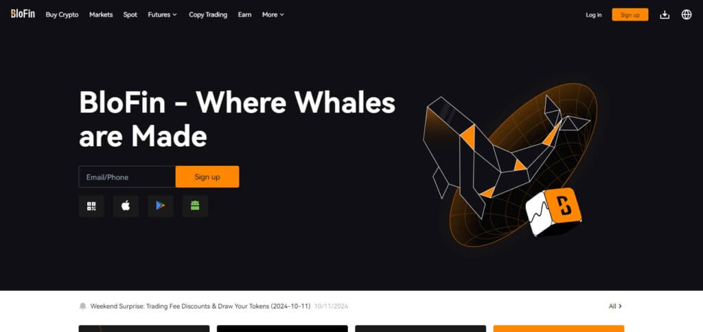 BloFin Crypto Exchanges in Asia