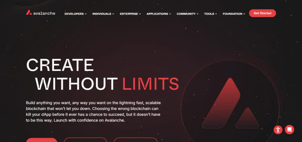 Avalanche Best Layer 2 Crypto Networks