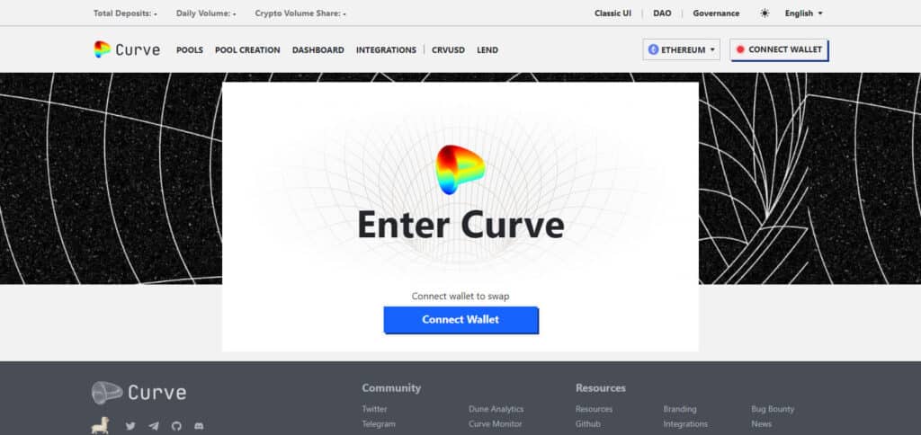12 Best Decentralized Exchange (DEX) Aggregators 6 Curve Finance Decentralized Exchange (DEX) Aggregators