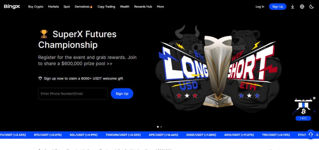 BingX Crypto Exchanges In  Sierra Leone