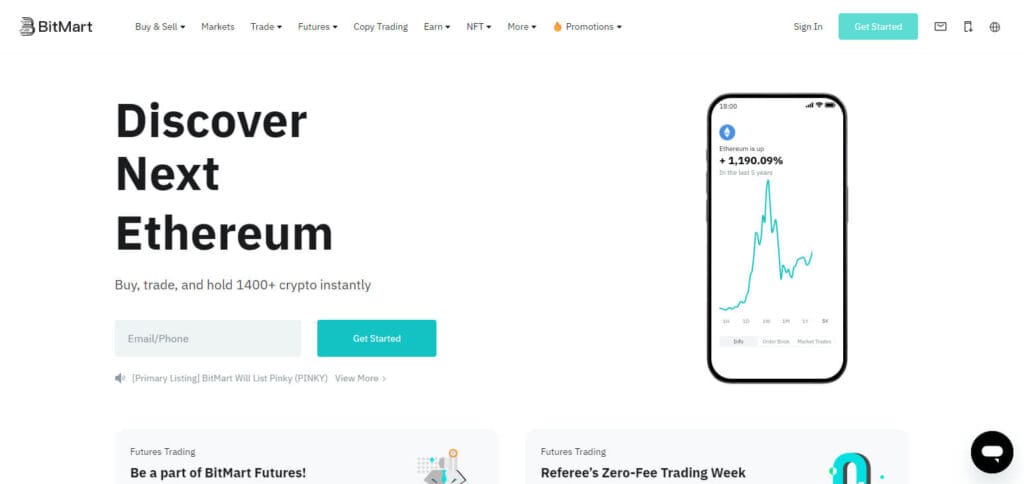 11 Best Crypto Exchanges In Sweden For 2026 8 BitMart Best Crypto Exchanges in Sweden
