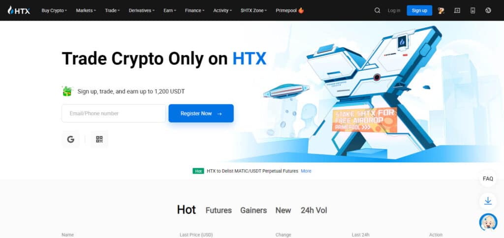 HTX Crypto Exchanges In Czech Republic
