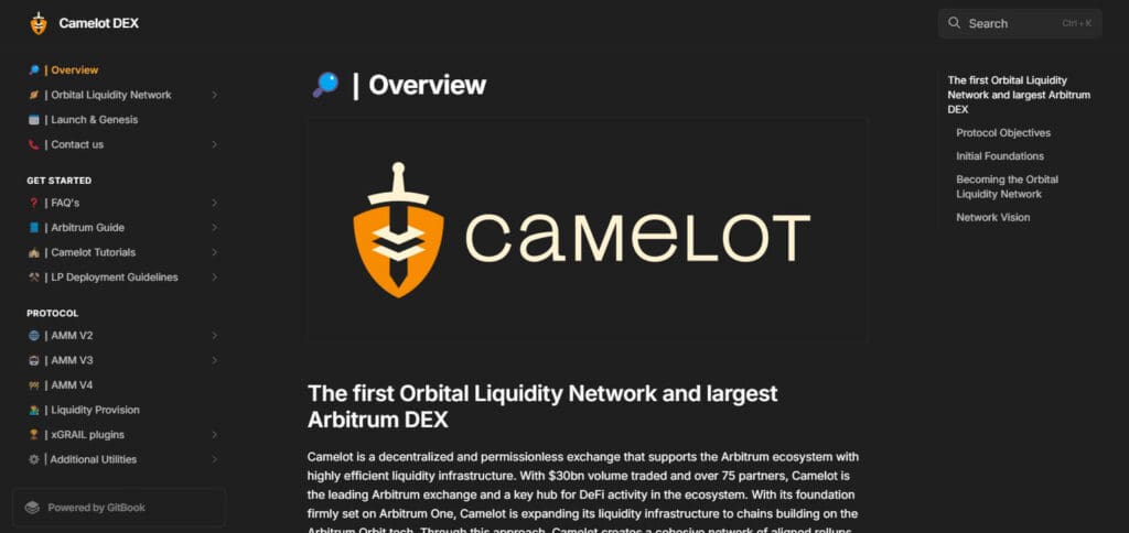 Camelot (GRAIL) Projects on Arbitrum to Invest