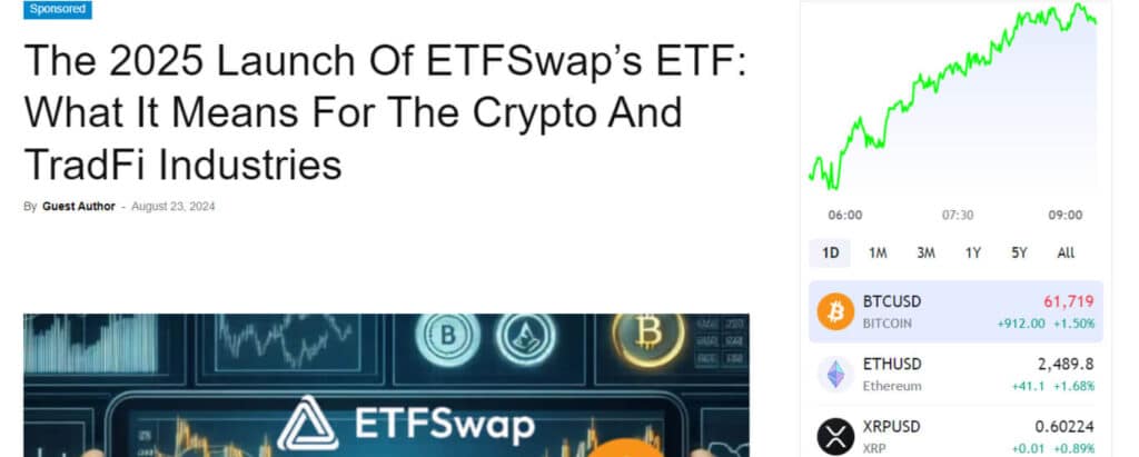 Fake Promotion via Popular Crypto Blogs