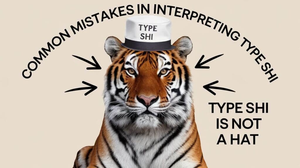 Common mistakes in interpreting Type Shi