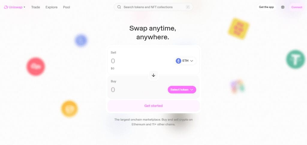 Uniswap Decentralized Exchange