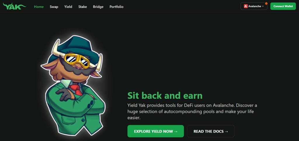 Yield Yak Decentralized Exchange