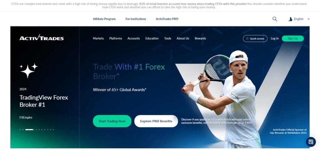 ActivTrades Best Forex brokers For Swedish Stocks