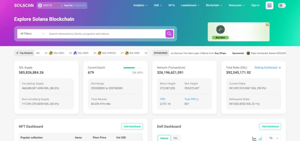 What is Solscan?
