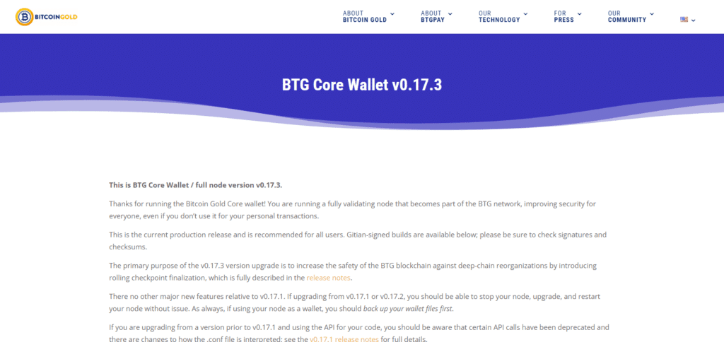 10 Best Bitcoin Gold (BTG) Wallets For 2024 11 BTG Core Wallet