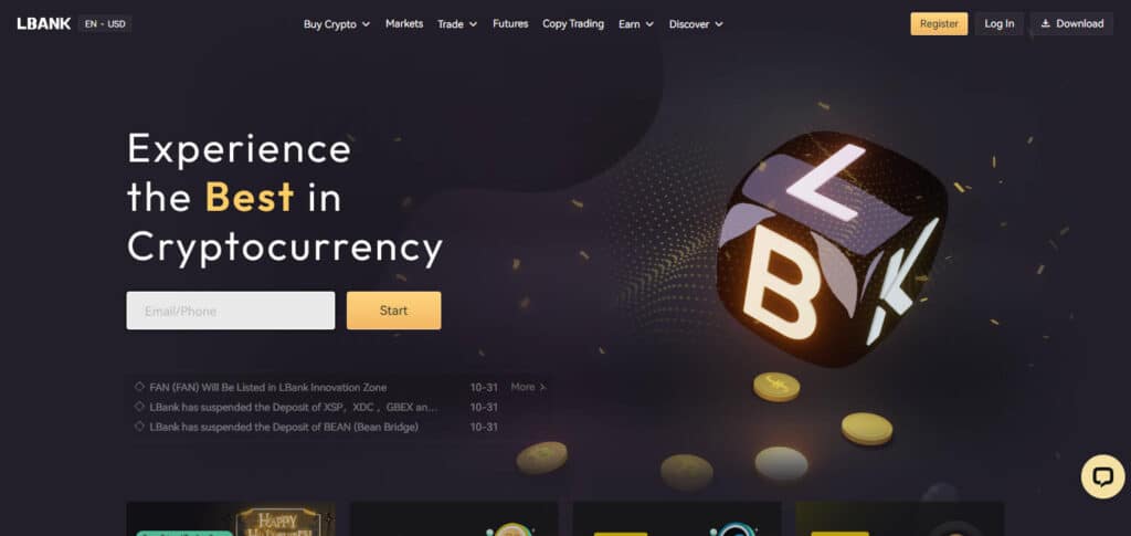 LBank Solona Coin Exchange 