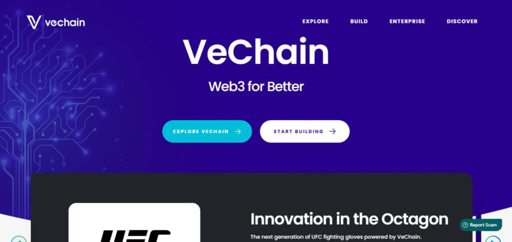 VeChain (VET) Crypto Under 1$
