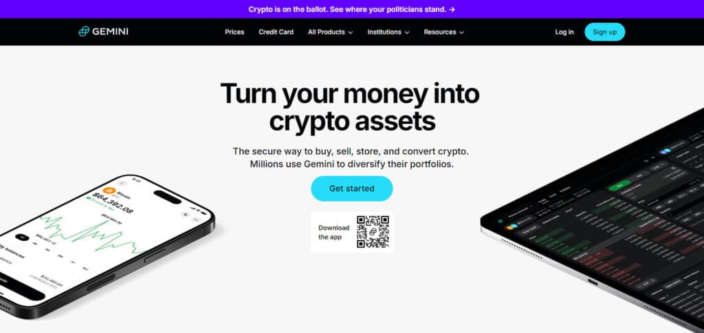 Gemini Crypto Exchange TO Buy Ethereum (ETH) with Skrill