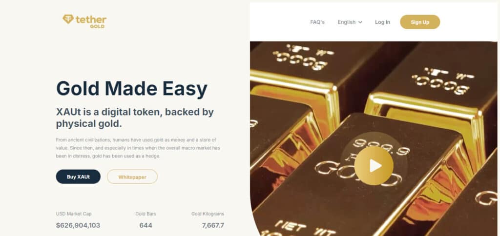 10 Best Gold Backed Cryptocurrency For 2026 3 Tether Gold (XAUT) Gold Backed Cryptocurrency