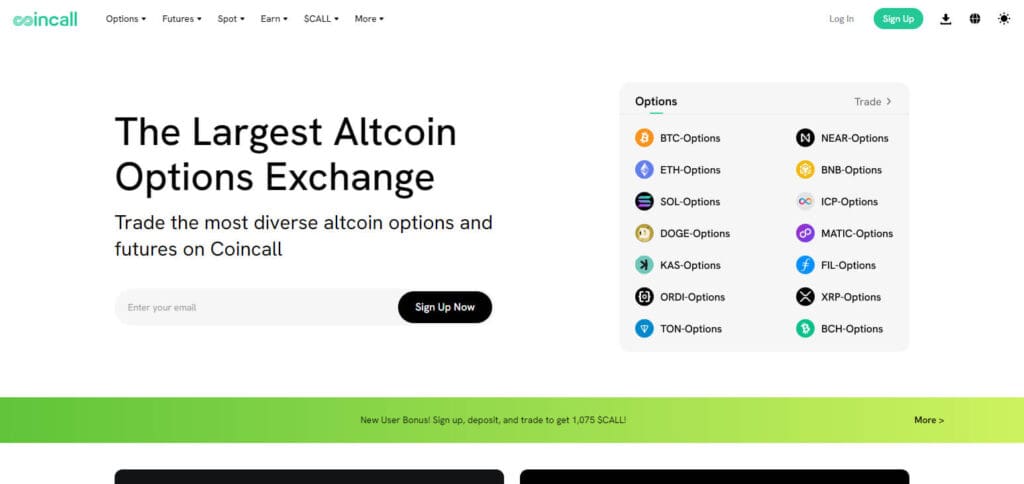 11 Best Crypto Options Trading Platforms 4 CoinCall Crypto Options Trading Platforms