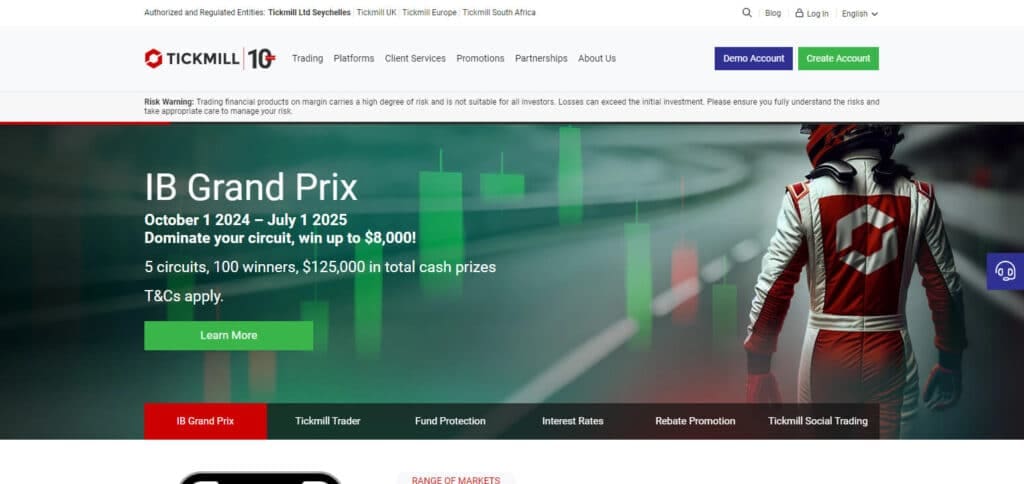 Tickmill Online Forex Brokers & Trading Platform In Nepal