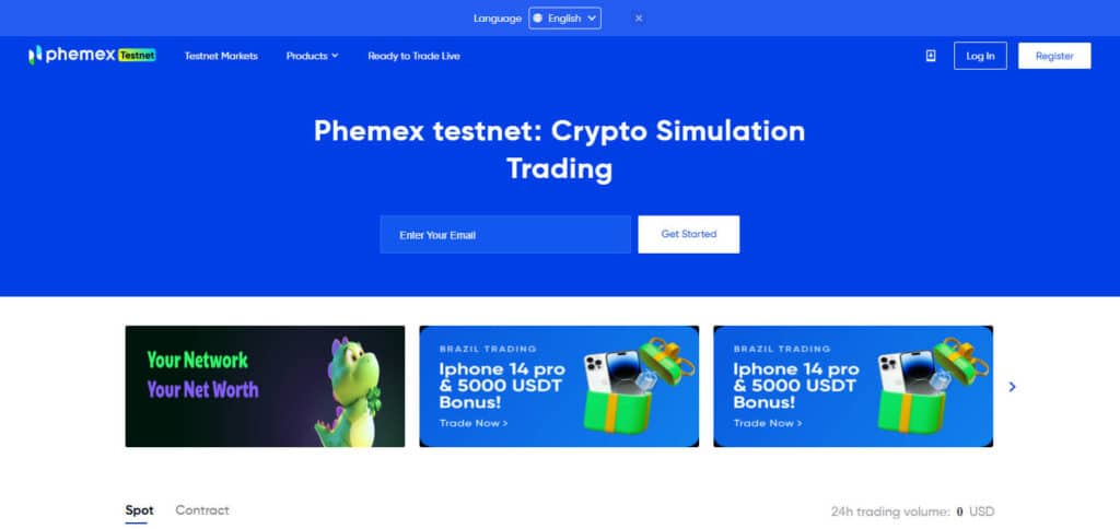 11 Best App To Practice Crypto Trading In 2024 9 Phemex Testnet Best App To Practice Crypto Trading