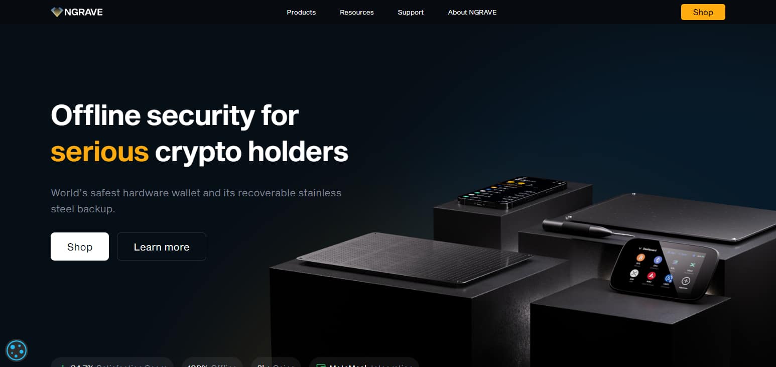 Ngrave Crypto Wallet Review 2024: Features & Pros & Cons