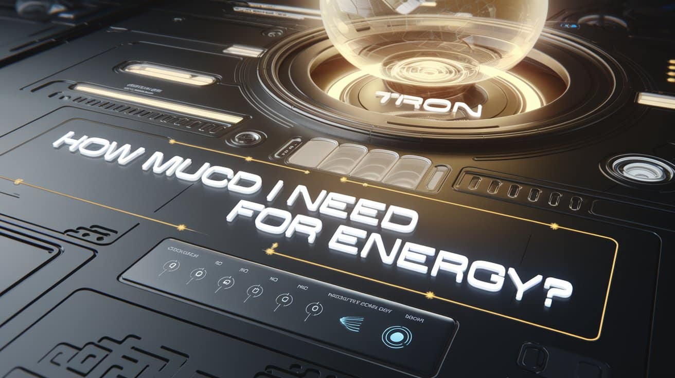 How Much Tron Do i Need for Energy