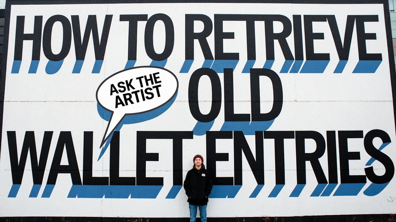How To Retrieve OLD Wallet Entries