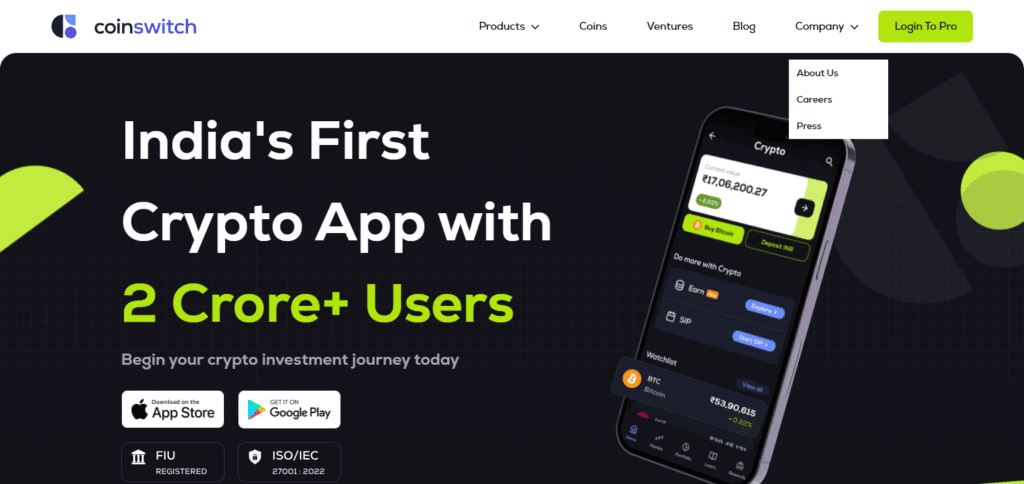 What Is Coinswitch Kuber?
