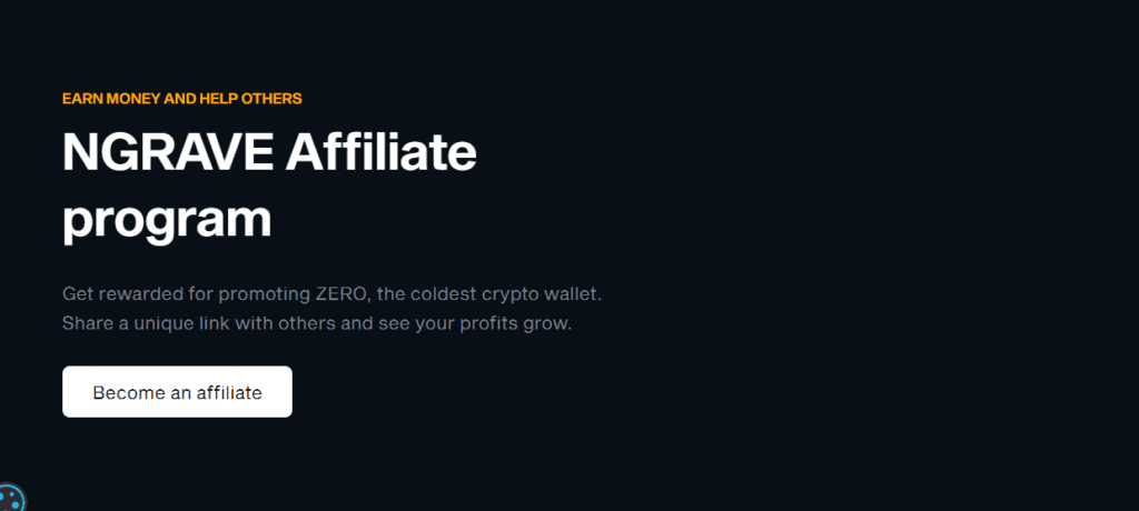 Ngrave Crypto Wallet Review 2024: Features & Pros & Cons 5 NGRAVE Affiliate program