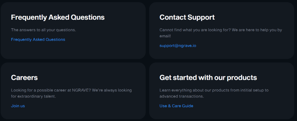 Ngrave Crypto Wallet Review 2024: Features & Pros & Cons 10 Ngrave Crypto Wallet Support