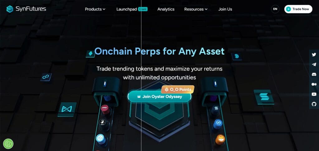SynFutures DApps on Blast Network 