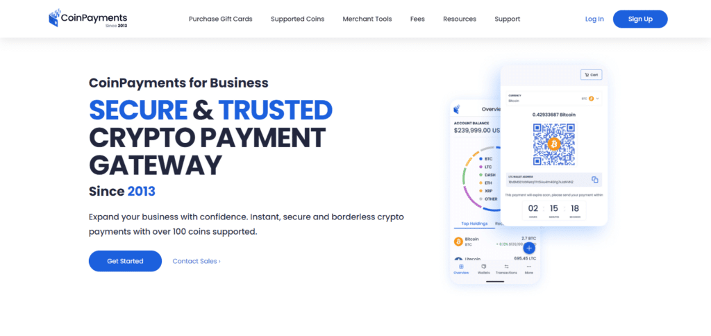 Cryptomus Alternative CoinPayments