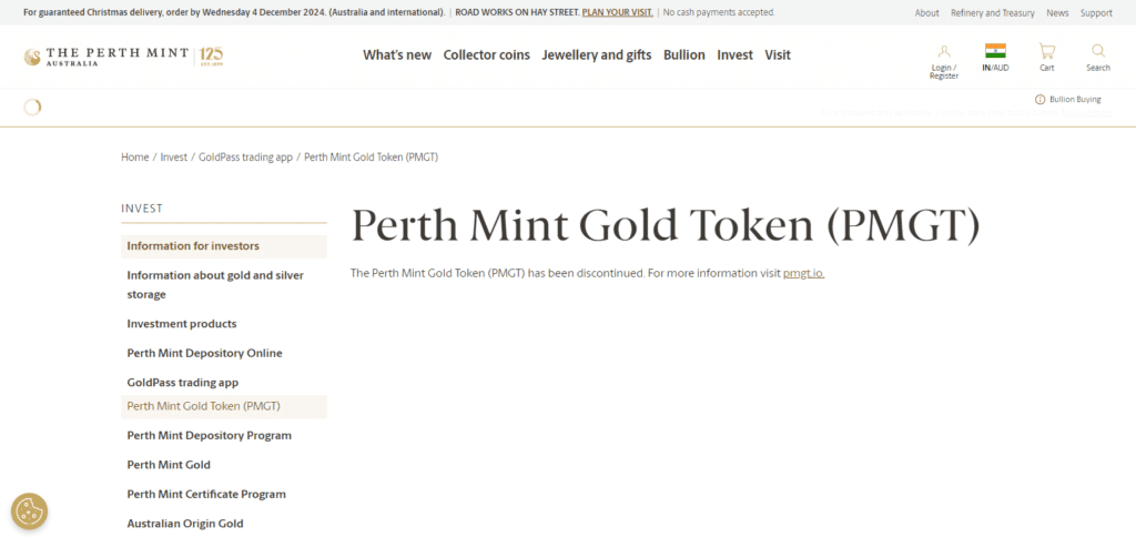10 Best Gold Backed Cryptocurrency For 2026 4 Perth Mint Gold Token (PMGT) Gold Backed Cryptocurrency