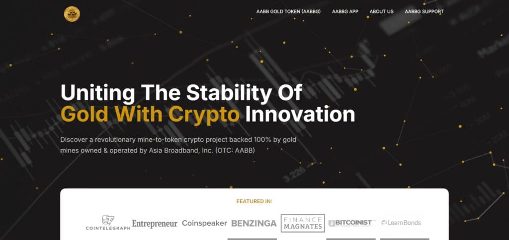 10 Best Gold Backed Cryptocurrency For 2026 11 AABB Gold Token (AABBG) Gold Backed Cryptocurrency