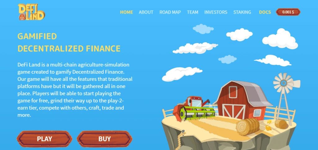 DeFi Land Best Solana NFT Games In The Epic Games Library