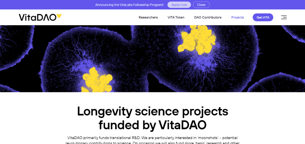 10 Best Decentralized Science Projects of 2024 4 VitaDAO Decentralized Science Projects