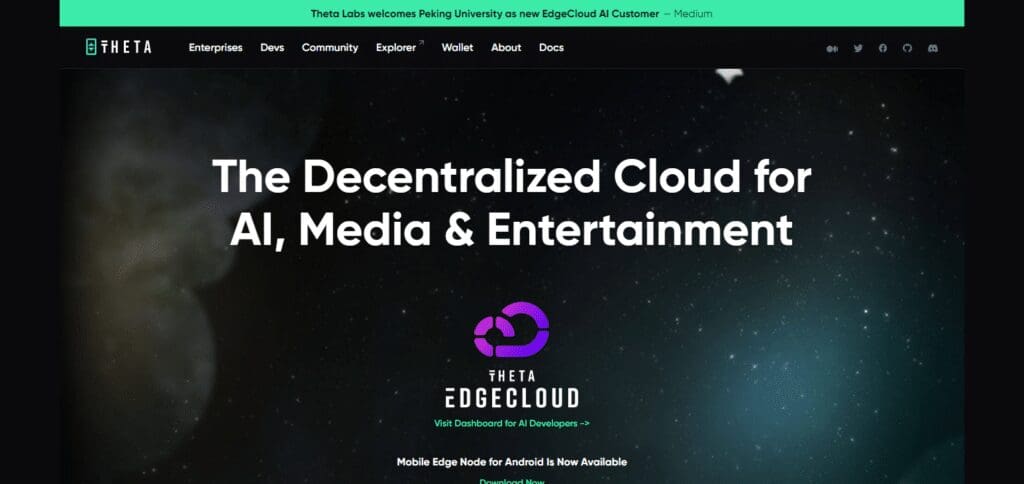 10 Best Crypto Under 2$ To Buy In 2026 9 Theta Network (THETA) Crypto Under 2$ To Buy In 2025