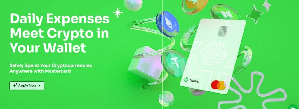 Trubit Exchange Review 2024: Features, Fees, and Security Overview 5 TruBit Card