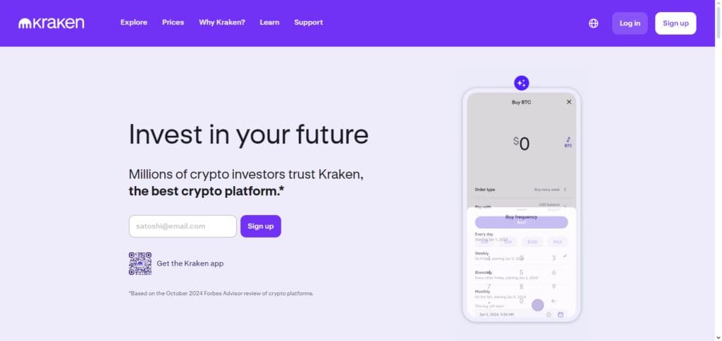 Trubit Exchange Review 2024: Features, Fees, and Security Overview 10 TruBit Exchange Alternative Kraken