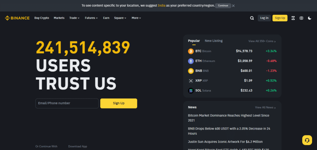 Trubit Exchange Review 2024: Features, Fees, and Security Overview 9 TruBit Exchange Alternative Binance