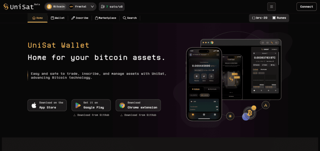 UniSat Best Crypto NFT Platform In USA