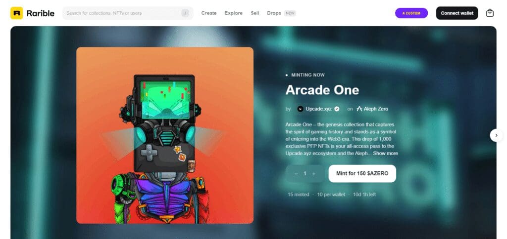 Rarible Best Crypto NFT Platform In USA
