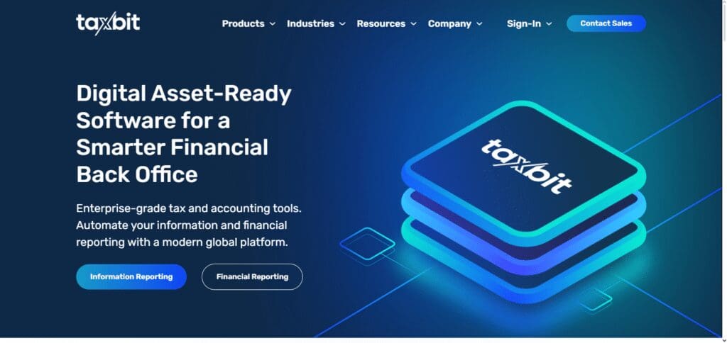 TaxBit Best Crypto Tax Software In India