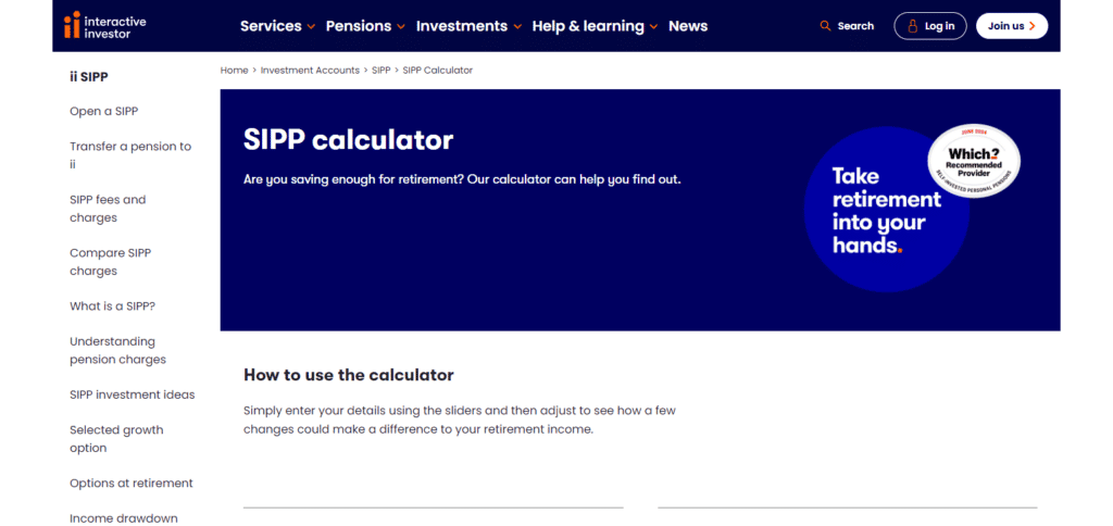 Interactive Investor SIPP Providers in the UK