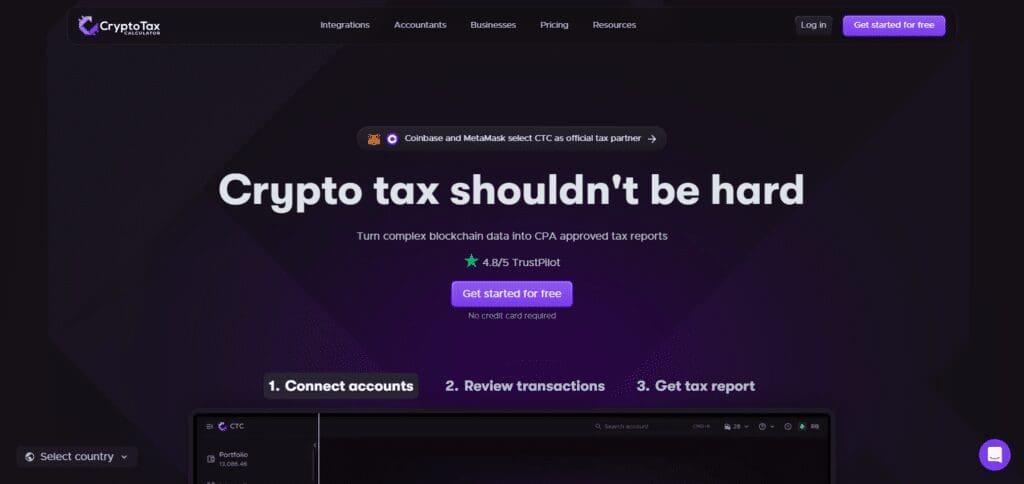 CryptoTaxCalculator Best Crypto Tax Software In India