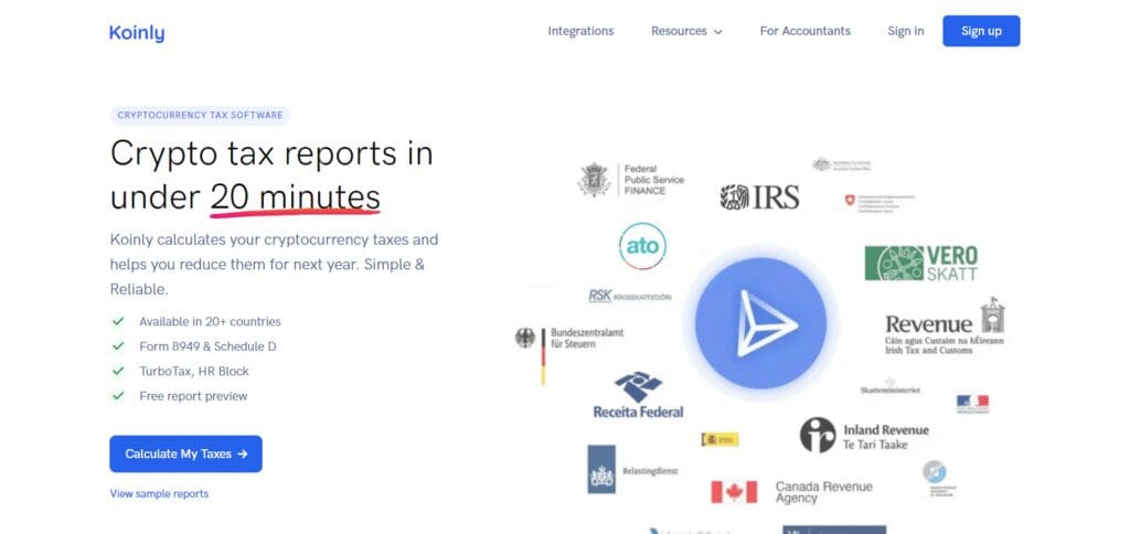 Koinly Best Crypto Tax Software In India