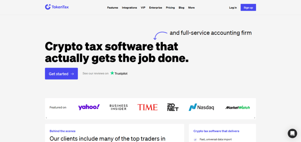 TokenTax Crypto Tax Calculator In United States of America
